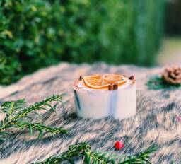 Christmas Candle Gift, Festive Candle, Gift Ideas, Spice Table Decoration, For Women - thumbnail 1