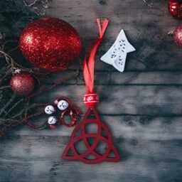 Triquetra Christmas Tree Decoration - thumbnail 2