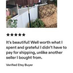 Handmade Brown Scalloped Lampshade With Fringe Retro Silk Shade - Etsy - thumbnail 4