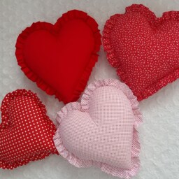 Red Heart Pillow Valentines Decor, Throw Mothers Day Gifts Great Grandma Gift Accent - thumbnail 2