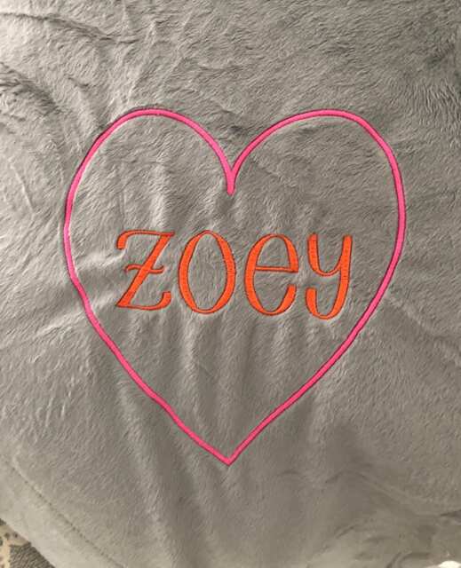 Custom Throw Blanket/Personalized /Monogrammed Blanket Cozy Christmas Gift Family - image 1