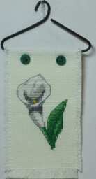 Small Cross Stitch Wall Hanging - thumbnail 1