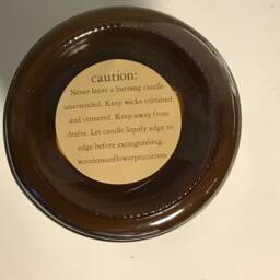 Creme Brulee Scented Candle Apothecary Jar 18 Oz - thumbnail 3
