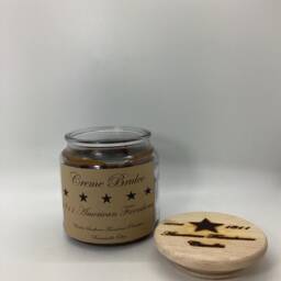 Creme Brulee Scented Candle Apothecary Jar 18 Oz - thumbnail 2