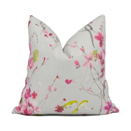 Voyage - Armathwaite Blossom/Silver Stunning Floral Cushion Cover Throw Pillow Designer Home D??cor - thumbnail 1