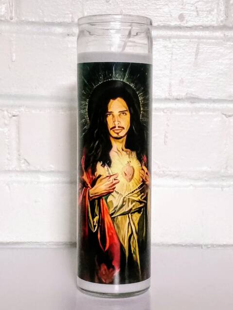 Saint Chris Of The Garden Sound - Prayer Candle - image 1