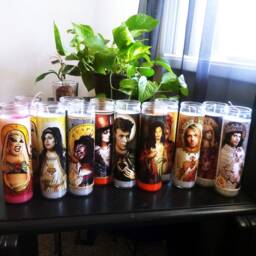 Saint Chris Of The Garden Sound - Prayer Candle - thumbnail 3