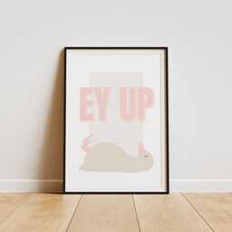 Ey Up Duck 06 Poster Northern-Inspired Quote Poster, Charming Wall Art, Bold Home Decor, Yorkshire Print, Living Room Cool Prints - thumbnail 2