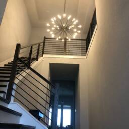 Brass Sputnik Chandelier Mid-Century Modern 36-Light Ceiling Fixture - thumbnail 2