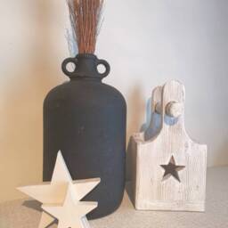 Toilet Roll Holder, Quirky Loo Roll, Wooden Rack, Bathroom Accessories, Star Home Accessories - thumbnail 3