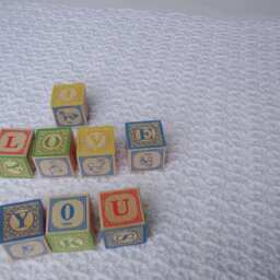 Crochet Baby Blanket White Acrylic Crib Blanket, Christening Gift - thumbnail 2