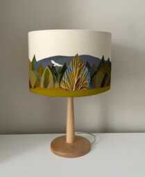 Lampshade Buzzard & Pine/Original Design