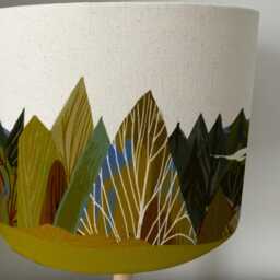 Lampshade Buzzard & Pine/Original Design - thumbnail 3