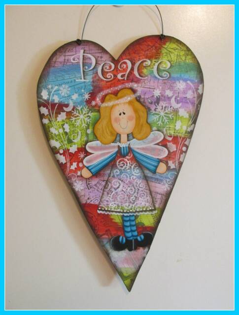 Peace Heart Wall Hanging - image 1