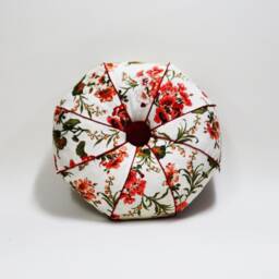 Small Halloween Pumpkin - Spring Flowers - thumbnail 2