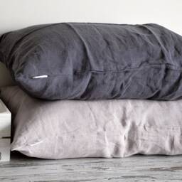 "Linen Bed Pillowcase - ""Housewife" - thumbnail 3