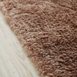 New Mocha Brown Thick Silky Soft Shag Pile Rug Modern Luxurious High Quality Mats - thumbnail 3
