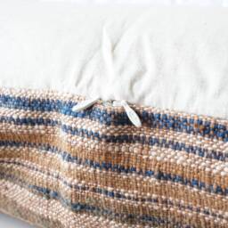 Brown Dot Block Print Mudcloth Hmong Pillow Case - thumbnail 3