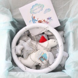 Polar Bear Baby Mobile - Scandi Nursery Decor, Shower Gift - thumbnail 4