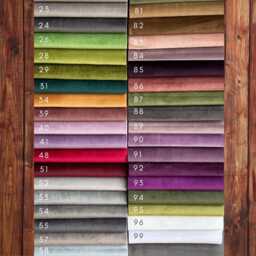 Olive Luxury Mid Century Modern Velvet Curtains Living Room/Forest Sand Custom Blackout Bedroom Sage Extra Long Wide Bohemian Retro Drape - thumbnail 3