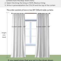 Olive Luxury Mid Century Modern Velvet Curtains Living Room/Forest Sand Custom Blackout Bedroom Sage Extra Long Wide Bohemian Retro Drape - thumbnail 4