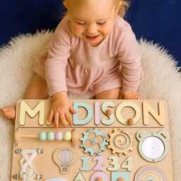 Personalized Name Puzzle Unique Birthday Gift For Toddler - Custom 2nd Boy Or Girl - thumbnail 2