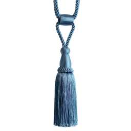 2x Monaco Barrel Tieback - 720mm Embrace 13 Colours Tassel Pair - thumbnail 4