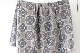 Large Youth Blanket. Adult Minky Gray Meddalions. Faux Fur Throw. Dream Custom Home Decor. Gift For Her - thumbnail 1