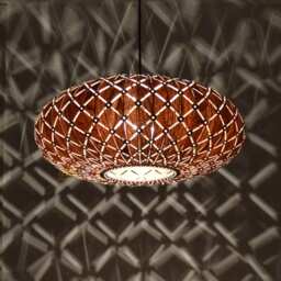 Lighting-Walnut Galaxy Pendant Light-Chandelier-Wood Light-Ceiling Light