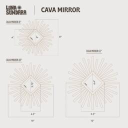 Peruvian Wall Mirror - Cava - thumbnail 2