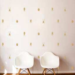 Bug Wall Decal - Repeatable Insect Pattern, Custom Vinyl Art - thumbnail 2