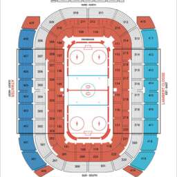 Vintage Montreal Forum Seating Chart Print Hockey Art, Choose Paper Or Canvas - thumbnail 2