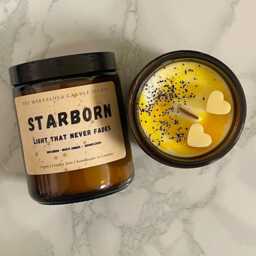 starborn Candle - Crescent City Fan Parody Booktok Merch Fantasy Romance Gift Romantasy Bookshelf Decor - thumbnail 2