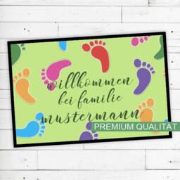 "Floor Mat ""Footprint"