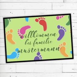 "Floor Mat ""Footprint" - thumbnail 2