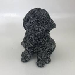 Custom Clay Pet Sculpture Dog Memorial Portrait - thumbnail 2