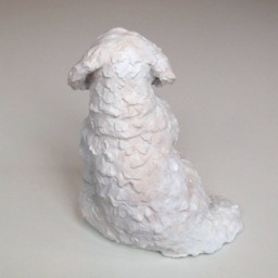 Custom Clay Pet Sculpture Dog Memorial Portrait - thumbnail 4