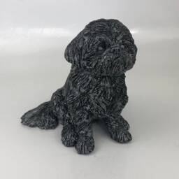 Custom Clay Pet Sculpture Dog Memorial Portrait - thumbnail 3