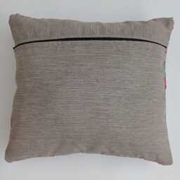 Afghan Handmade Cushion Cover, Decorative Throw Pillow, Kilim Rug Cover 16''x16''/44x39 cm - thumbnail 4