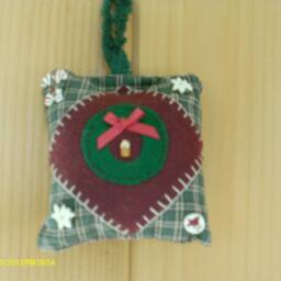 Little Buttoned Pillow - thumbnail 2