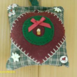 Little Buttoned Pillow - thumbnail 3
