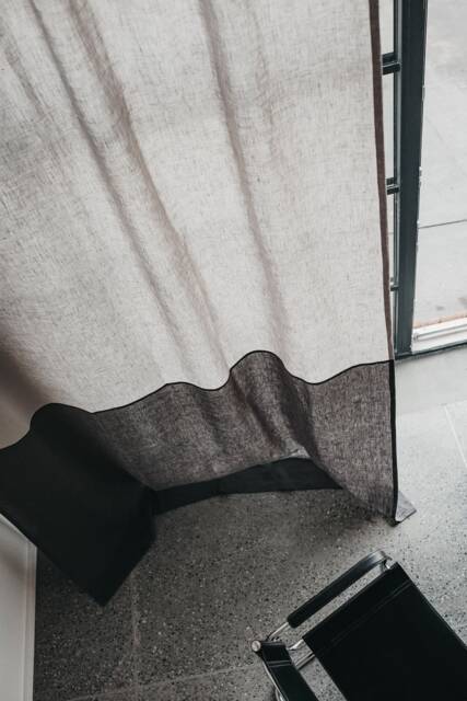 Grey Linen Curtains - Curtains For Living Room Custom Size Kitchen - image 1
