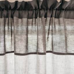 Grey Linen Curtains - Curtains For Living Room Custom Size Kitchen - thumbnail 3
