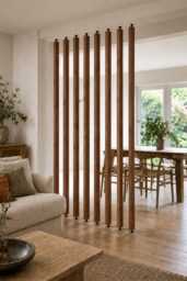 Swivel Room Dividers - Wooden Divider The Lyndhurst