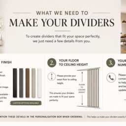 Swivel Room Dividers - Wooden Divider The Lyndhurst - thumbnail 2