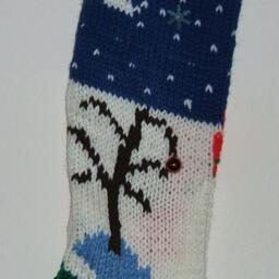 Personalized Hand Knitted Christmas Stocking - thumbnail 3