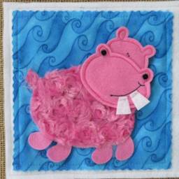 Rainbow Zoo Touch & Feel Felt Quiet Book Activity PDF Pattern Baby Soft Toy Instructions - thumbnail 2