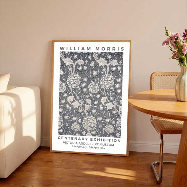 William Morris Wild Tulip Print Art Nouveau Floral Wall - image 1