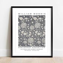 William Morris Wild Tulip Print Art Nouveau Floral Wall - thumbnail 2