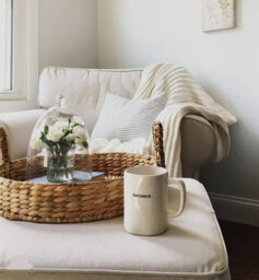 Gray Ticking Pillow Covers For 12x18 Or 12x16 12x20 Inch Pillows - thumbnail 1
